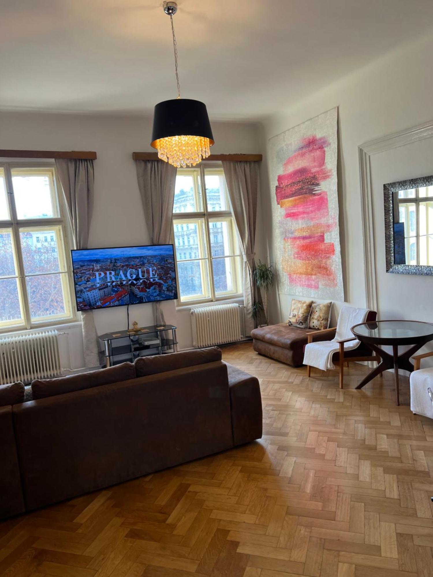 Wenceslas Square Apartment 150 M2 Prag Dış mekan fotoğraf